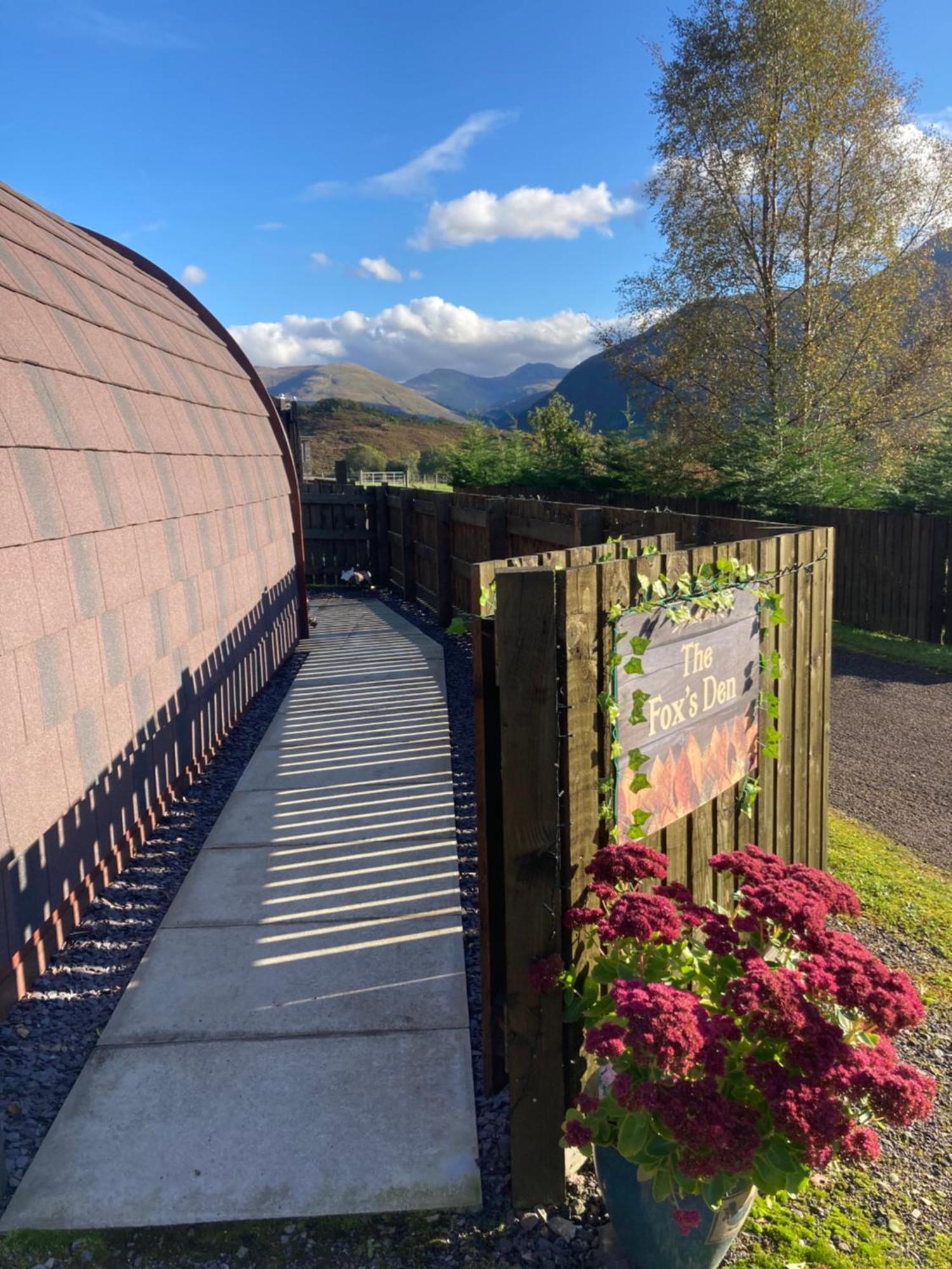 The Fox'S Den, Luxury Cosy Mini Lodge, Highlands North Ballachulish Eksteriør billede
